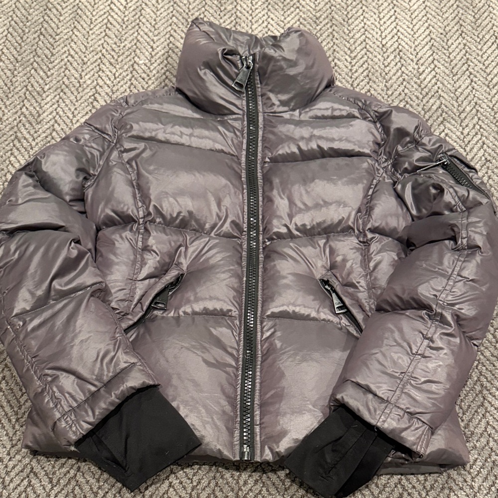 Sam. Metallic Gray Freestyle Jacket - image 1